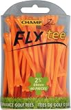 Champ Zarma - 92523 - Fly Tee 69 mm - Tees de golf (lot de 40) - Orange