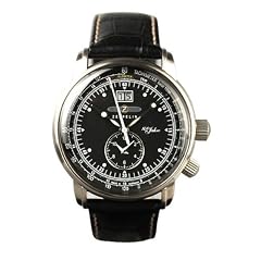 Zeppelin Uhr 7640-2 / Sonderedition 100 Jahre Zeppelin Quarzuhr mit zweiter Zeitzone