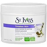 St. Ives Facial Moisturizer, Timeless Skin Collagen Elastin, 10oz