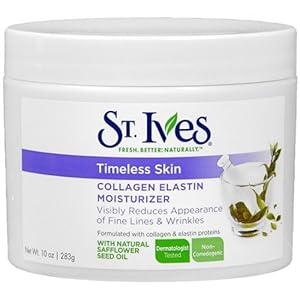 St. Ives Timeless Skin Collagen Facial Moisturizer, 10 Oz - (2 Pack)