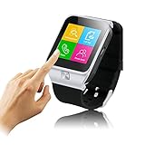 Excelvan 3-in-1 Touch Screen Unlocked Watch Cell Phones + Pedometer + Bluetooth Smart Watches For All Android OS Phones and iPhone 6 6+ (Part Function)