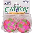 Mosiac Neon Bell Balls 2 Pack Cat Toy