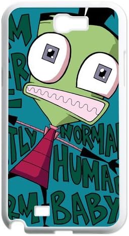 Cute Alien Invader Zim Gir Classic Bulging Eye Samsung Galaxy Note 2 N7100 Case Cover Top Case Best Case
