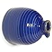 Modern Artisans American Handmade Stoneware Peek-a-Boo Birdhouse Bottle, Royal Blue Color