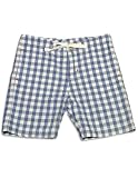 Gold Rush Outfitters - Girls Gingham Bermuda Short, Blue, White