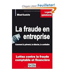 La fraude en entreprise : Comment la pr�venir, la d�tecter, la combattre