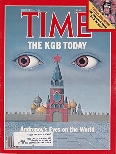 Time Magazine Febuary 14, 1983 The KGB Today.
