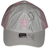 51jwNHhOIKL. SL160  Dallas Cowboys 2010 Delhi Ladies / Women White and Pink Slouch Cap / Hat OSFA
