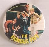 Famous Five Character Badge - Group with horse and stable in the background