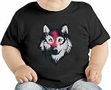 Wild Wolf オーガニックベビーTシャツ 12 - 18 Months