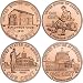 2009-D Lincoln Bicentennial Penny Roll Complete Set All 4 Designs BU