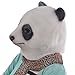 KINGMAS Halloween Panda Head Mask - Party Animal Latex Mask Toy Prop