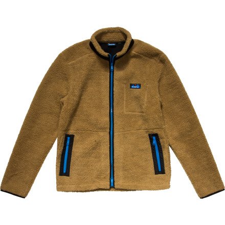 Kavu Fuzz Meister Fleece Jacket - Men's Tobacco, L price
