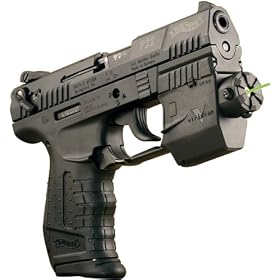 Viridian Green Laser For Walther P22 With 3.4