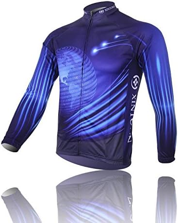 (Express Shipping)(set size:L) (recommend one size larger) Long vest windbreaker perspiration Jerseys Sleeve breathable Jersey permance For Cycling new Men