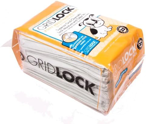 GOGOGridlock, Puppy Pee Pads with Adhesive, 30 Count