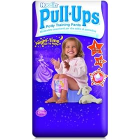 Huggies Night-Time Pull-ups Size 5 (24-50 lbs/11-22 kg) Nappies - 3 x Packs of 12 (36 Pants)