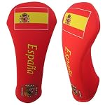 SPAIN FLAG THEME DESIGN DRIVER HEAD COVER