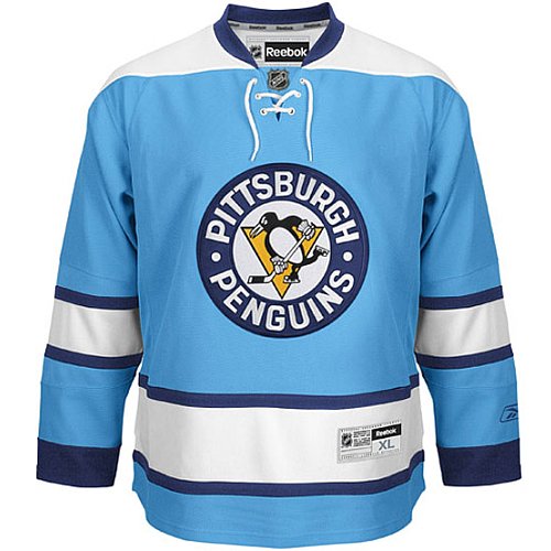 NHL Youth Pittsburgh Penguins Third/Alternate Premier Jersey - R58X2Bpp (Navy, Large/X-Large)