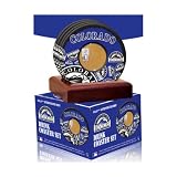 Colorado Rockies 4 pack Coaster Set with Game Used Dirt