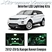 XtremeVision Land Rover Range Rover Evoque SUV 2012-2015 (9 Pieces) Green Premium Interior LED Kit Package + Installation Tool