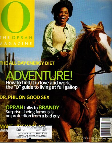 Oprah Winfrey O Magazine July 2002 - Adventure Issue - Brandy Norwood