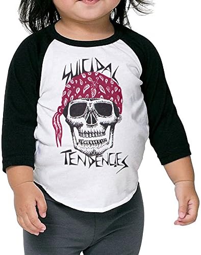 Kids Suicidal Tendencies Punk Rock Band Raglan Shirts Fashion