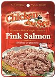 SKINLESS & BONELESS PINK SALMON, 12 pack of 7.1 oz pouches