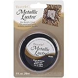 DecoArt Metallic Lustre Wax, 1-Ounce, Black Shimmer