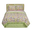 Claire's Nature's Garden Mini Comforter Set - Full