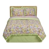 Claire's Nature's Garden Mini Comforter Set - Twin