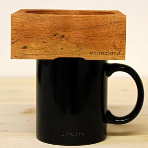 Canadiano Premium Pour-Over Coffee Maker - Crafted Coffee; Personalized - Cherry Edition by Canadiano