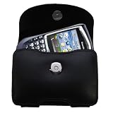 Horizontal Leather Case with Belt Clip/Loop for the Sprint Blackberry 8703e