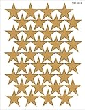 Teacher Created Resources Large Gold Foil Stars Stickers, Multi Color (4212)