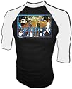 Vintage 1969 Beatles Abbey Road Glitter British Invasion Jersey T-Shirt RARE