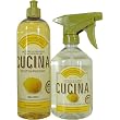 Cucina Dish Detergent and Countertop Cleaner Combo, Ginger and Sicilian Lemon