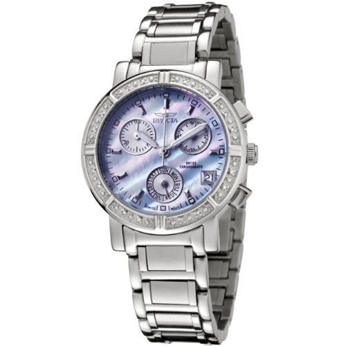 Invicta Women's 0453 Angel Collection Diamond Accented Chronograph Watch