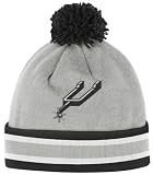 San Antonio Spurs Mitchell & Ness Jersey Stripe Cuffed Knit Hat