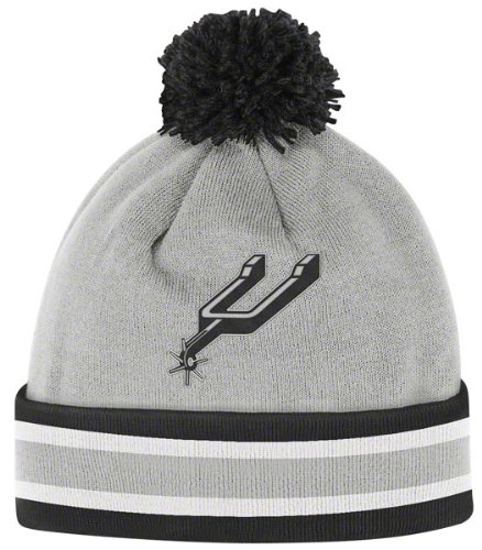 San Antonio Spurs Mitchell & Ness Jersey Stripe Cuffed Knit Hat