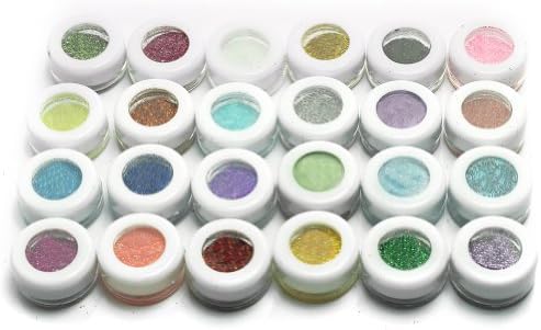 ReFaxi®Mixed Colors Powder Pigment Mineral Spangle Eyeshadow Makeup (30pc)