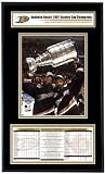 Anaheim Ducks - Scott and Rob Niedermayer - 2007 Stanley Cup Champions Frame