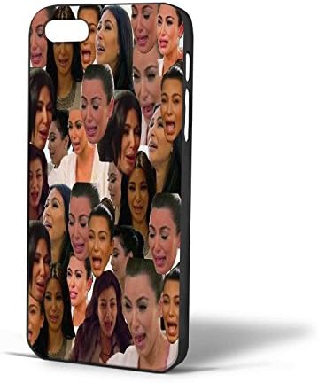 Kim Kardashian Crying face Collage for Iphone Case (iPhone 6s Black)