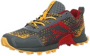 Reebok Women's Wild Trail Running Shoe,Flat Grey/Techy Red/Neon Orange/Ironstone,6.5 M US