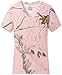 Ladies Realtree Camo 100% Cotton V-Neck T-Shirts in XS-3XL