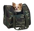 Dog Carrier - Casual Canine Backpack Pet Carrier - Green Camouflage