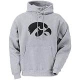 Nike Iowa Hawkeyes Ash Classic College Hoody Sweatshirt