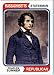 2009 Topps American Heritage Baseball Cards # 77 Charles Sumner ( Republican )( Statesman and Jurist ) Trading Card in Protective Screw Down Display