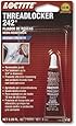 Loctite 37418 242 Blue Medium Strength Threadlocker Tube, 6-milliliter