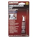 Loctite 37418 242 Blue Medium Strength Threadlocker Tube, 6-milliliter