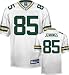 Greg Jennings Jersey: Reebok Authentic White #85 Green Bay Packers Jersey - 50